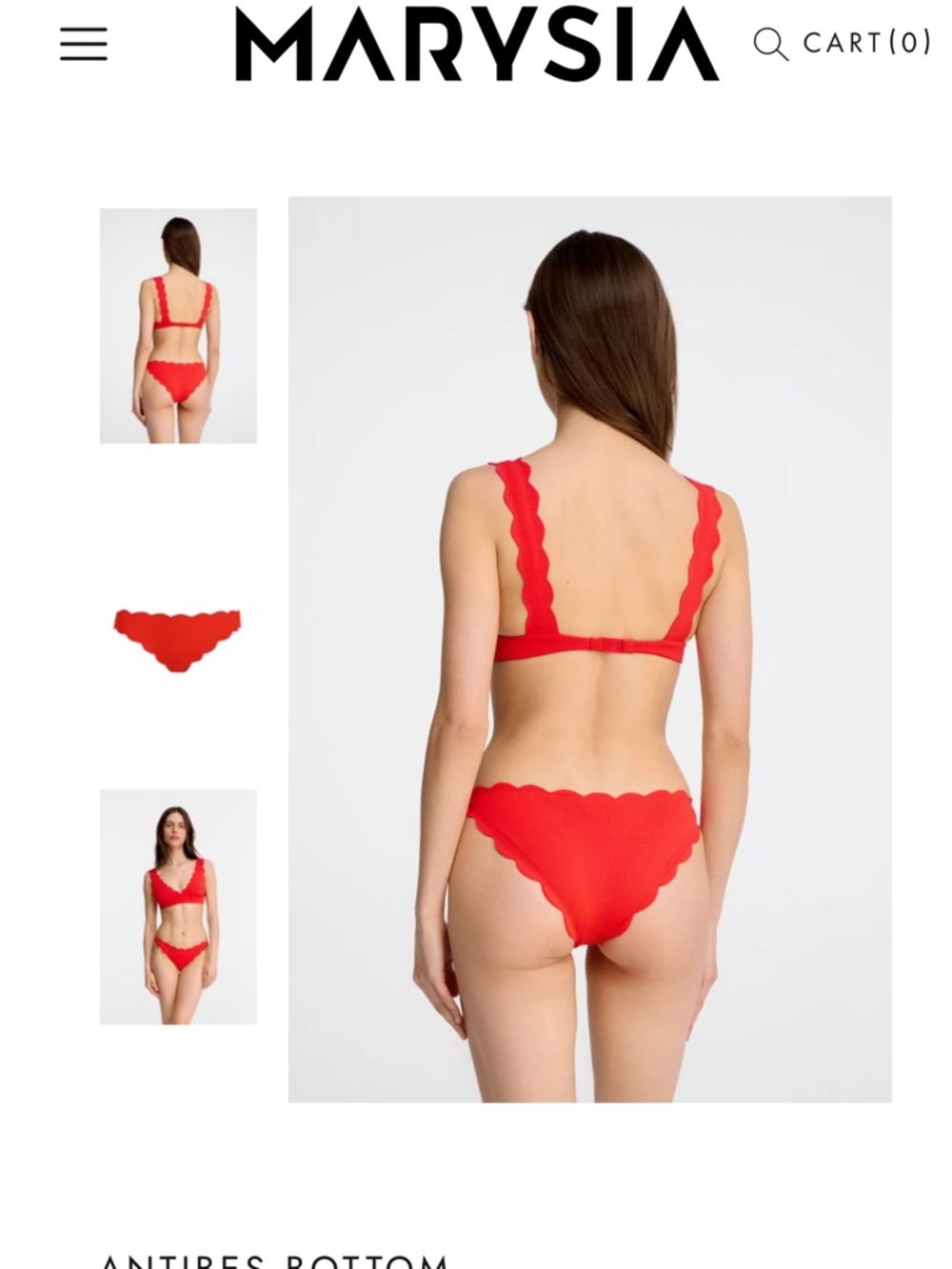 Marysia Swim Broadway suit in Poppy sz M - Picture 3 of 6